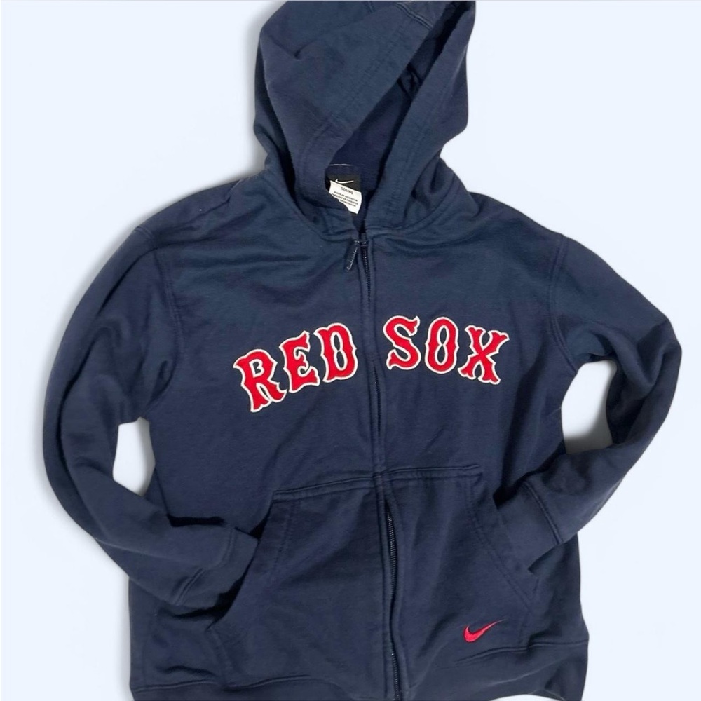 Vintage Nike Boston Red Sox zip up hoodie
